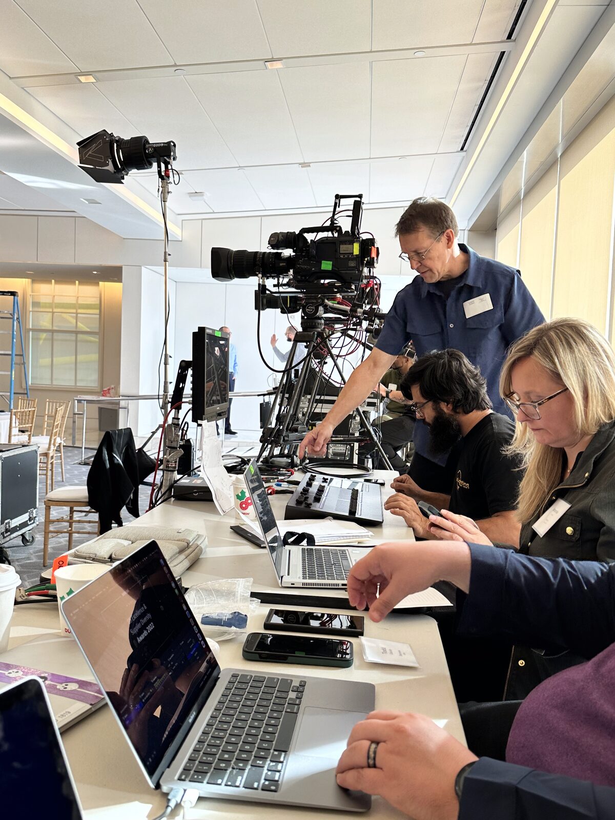 Multiple sources, one control room.